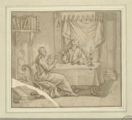 Christ with Nicodemus