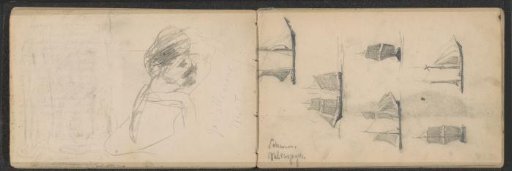 Studies of the schooner Willem Barents and a whaler