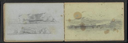 View of the Barents Sea with Ice Floes