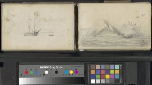 Two ships on the Barents Sea
