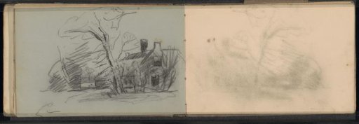 Landscape with buildings
