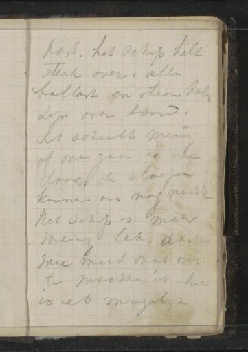 Travel report from August 1880