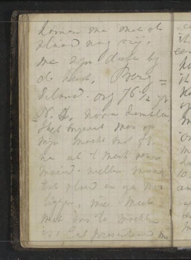 Travel report from August 1880