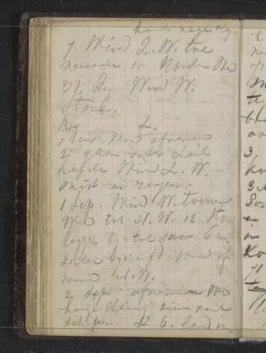 Travel report from early September 1880