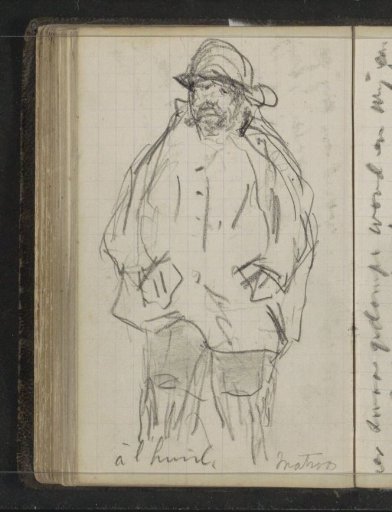 Sailor with a sou'wester
