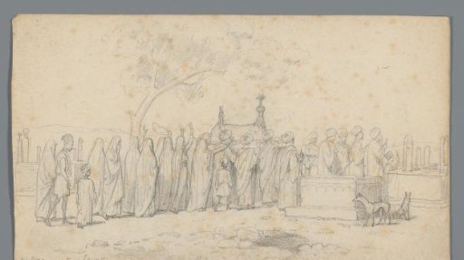 Egyptian funeral procession