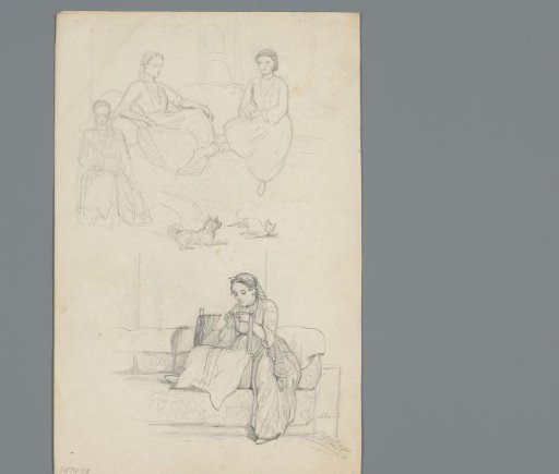 Composition with Egyptian women