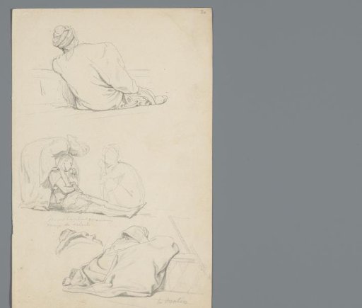 Sleeping men