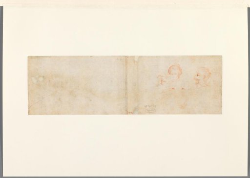 Head of a Young Man, Front and Profile