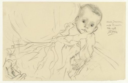 Portrait of Five-Month-Old Baby Annie Jurriaanse