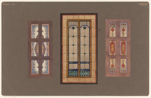 Designs for Three Stained-Glass Windows