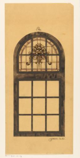 Design for a stained-glass window