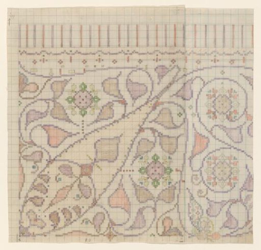 Design for a tapestry in Het Uiltje