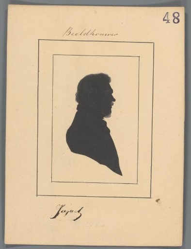 Silhouette Portrait of Jean Joseph Jaquet