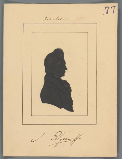 Silhouette Portrait of Jacobus Pelgrom