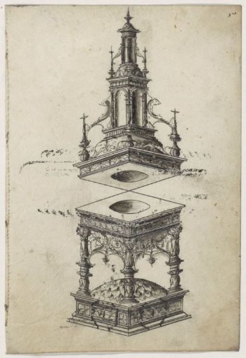 Salt cellar or baptismal font