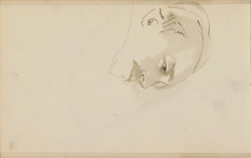 Head of a Man with a Mustache
