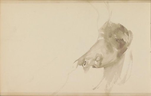Portrait Head of a Sleeping Alphons Grandmont