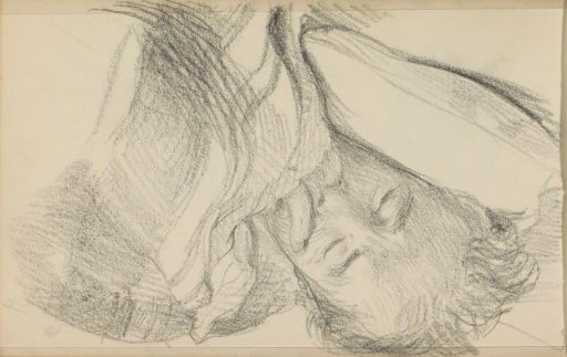 Alphons Grandmont, Sleeping in Bed