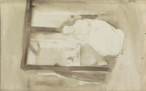 Working Woman at a Serre Door