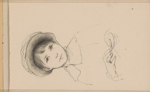 Head of a Girl with a Hat