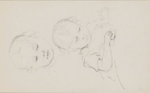 Toddler girl playing at a table