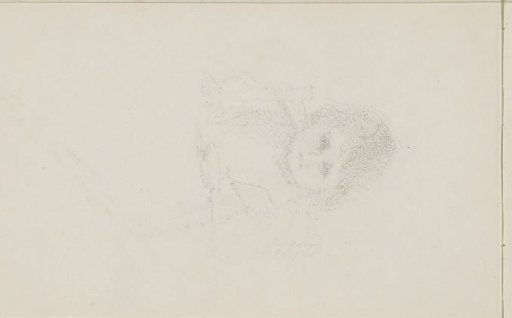 Cast of a chalk drawing