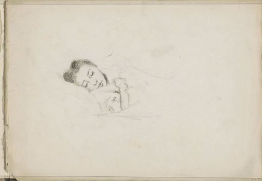 Sleeping Girl in Bed