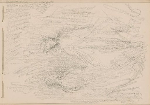 Two figures, one of whom extends a hand to the other