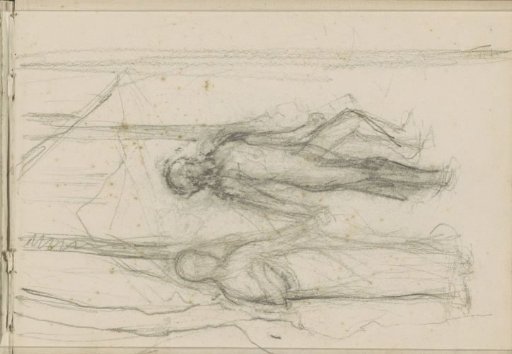 Forest with a man and woman walking hand in hand