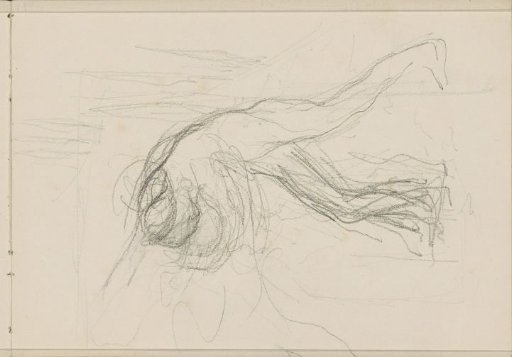 Figure with outstretched arms