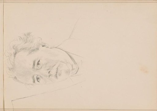 Portrait of a man with short wavy hair