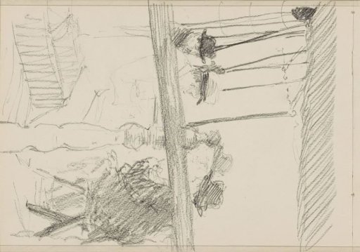 Four men sitting under a canopy