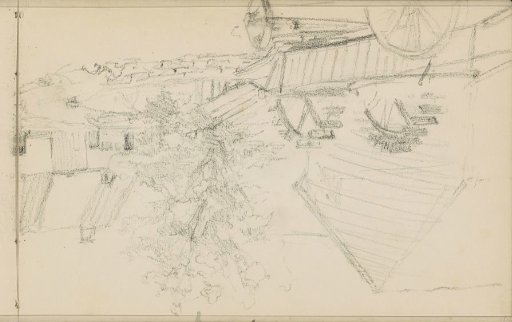 Courtyard with a Waterwheel