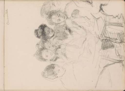 Working Young Women, Probably in a Scene from Cinderella