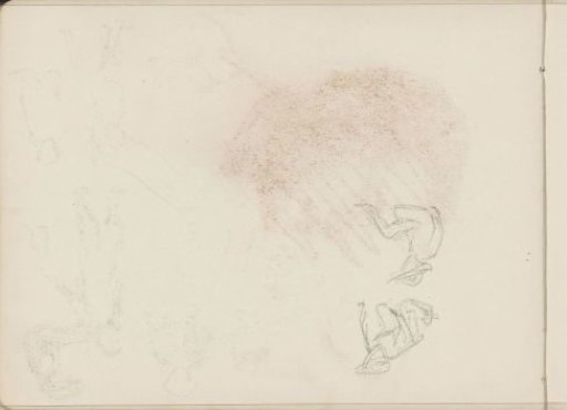 Sitting and Kneeling Boy with a Cap