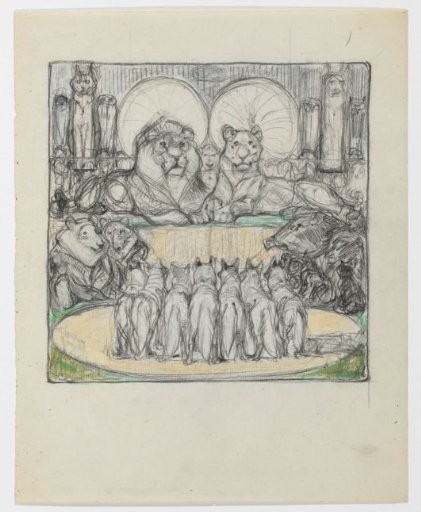 Isengrim before King Nobel