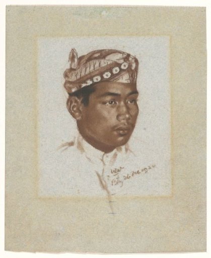 Portrait of a Sundanese man