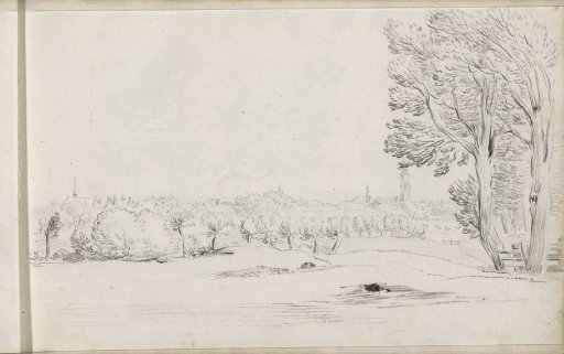 View of The Hague with the Great or St. Jacob's Church