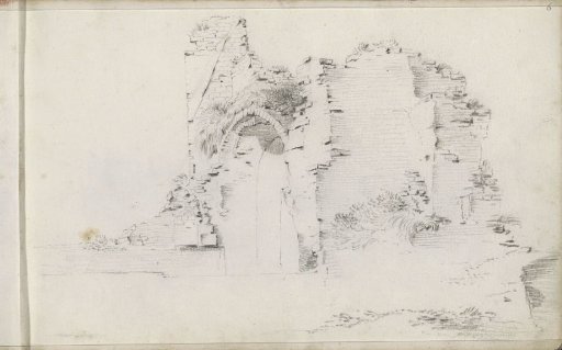 Ruin of a gate building