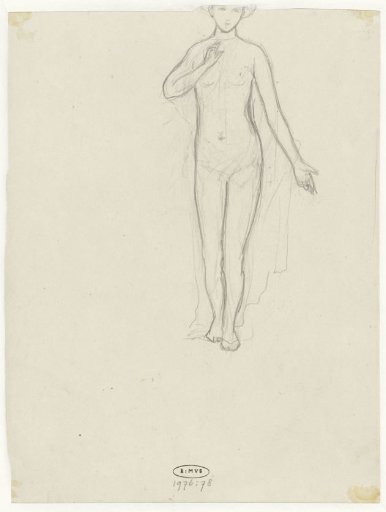 Standing Female Nude