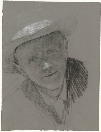 Portrait of a Man with a Hat