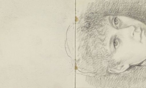 Head of a Woman with a Curly Bang