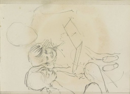 Two reading children