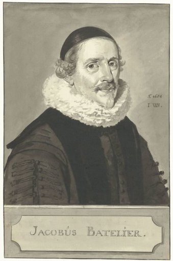 Portrait of Jacobus Johannes Batelier