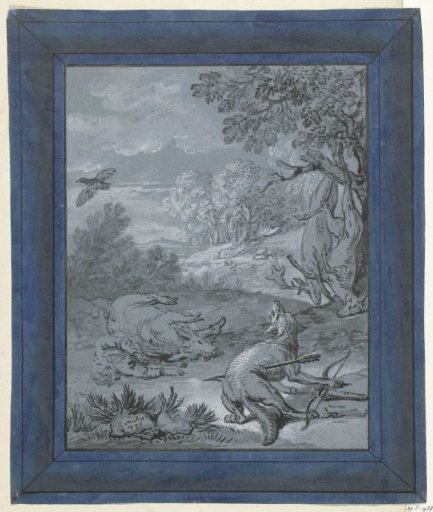 The wolf and the hunter / Le Loup et le Chasseur