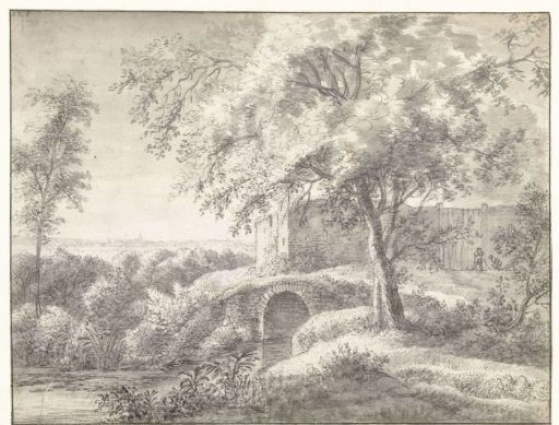 Landscape with a Stone Bridge