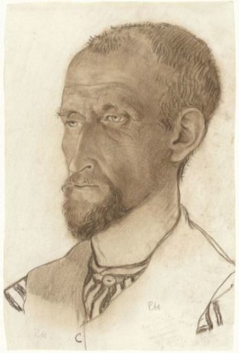 Portrait of Petrus Koninks, facing left