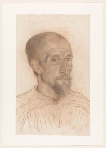 Portrait of Petrus Koninks, facing right
