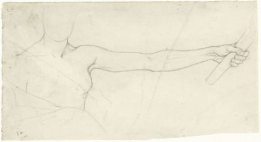 Right arm and upper body of a woman